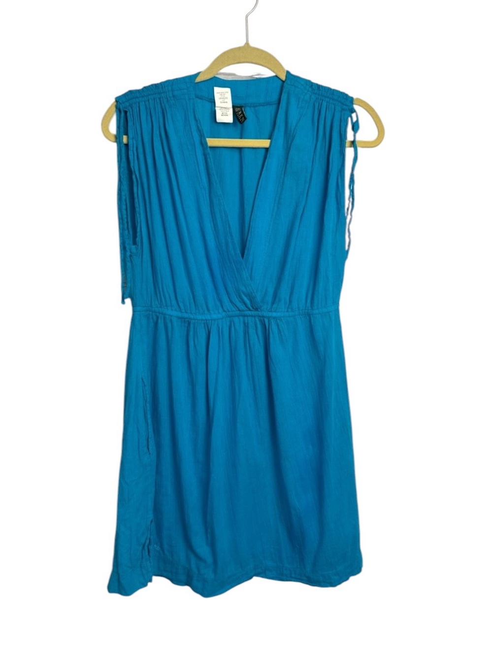 Ralph Lauren lightweight cotton v neck cover up sundress ladies medium chic